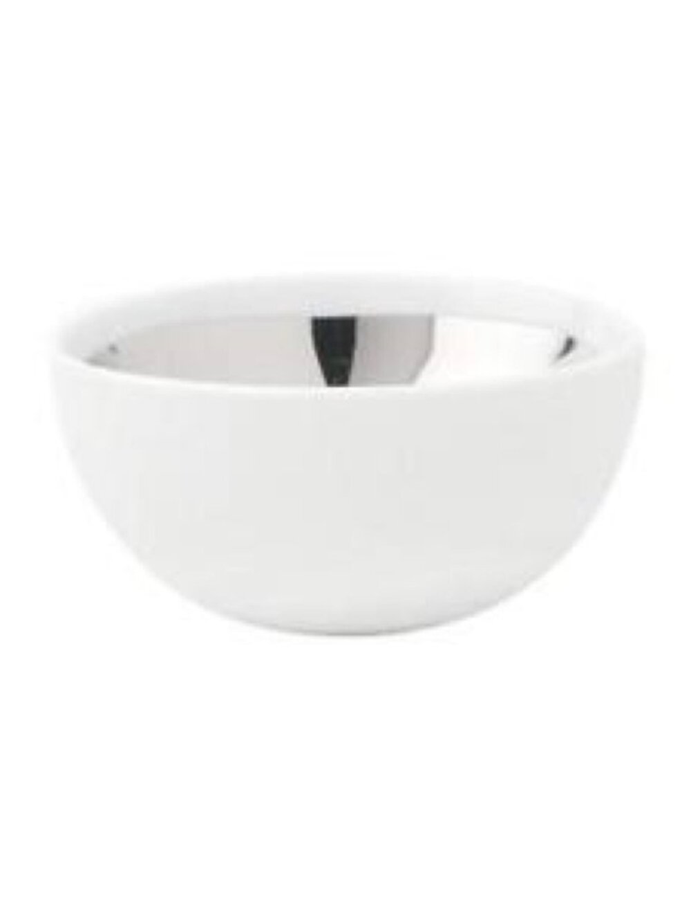 NWT Canvas Home White Platinum Dauville Bowl